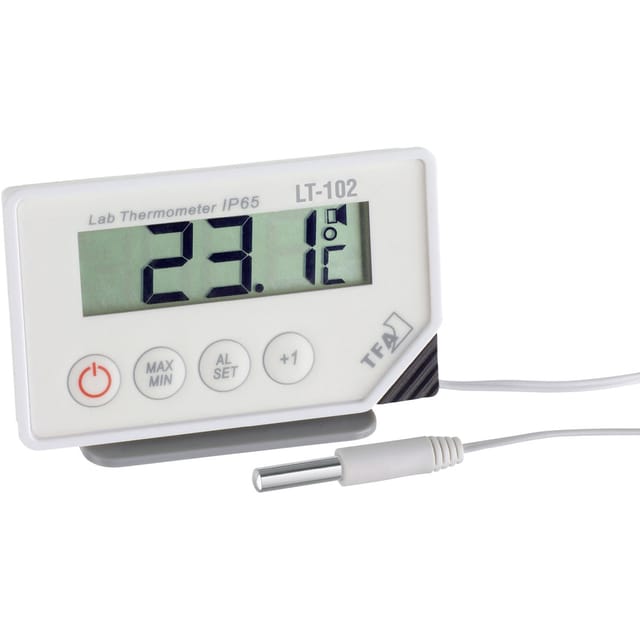 Tfa Dostmann - LT-102 Kabelgebundenes Thermometer Weiß 30.1034.K