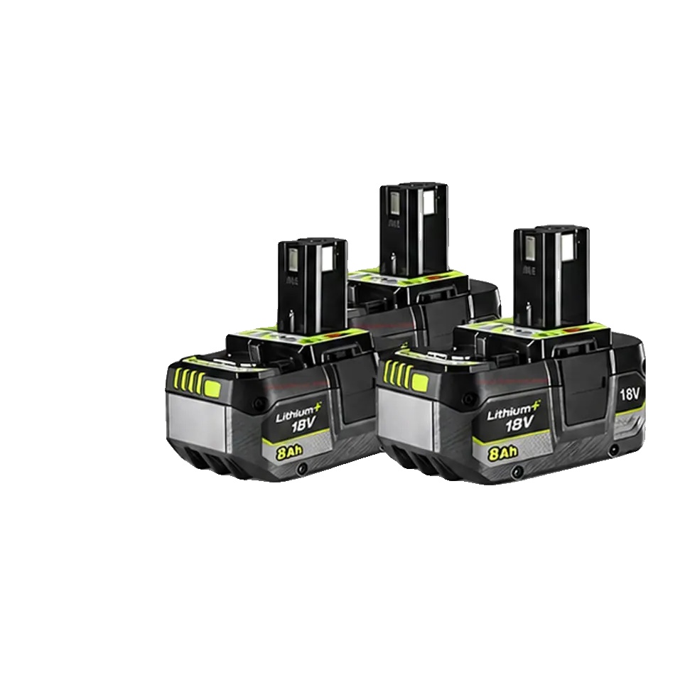 Lithium-ionen-akku, 8000 Mah Kapazität, Kompatibel Mit Elektrowerkzeugen, 3 Stück