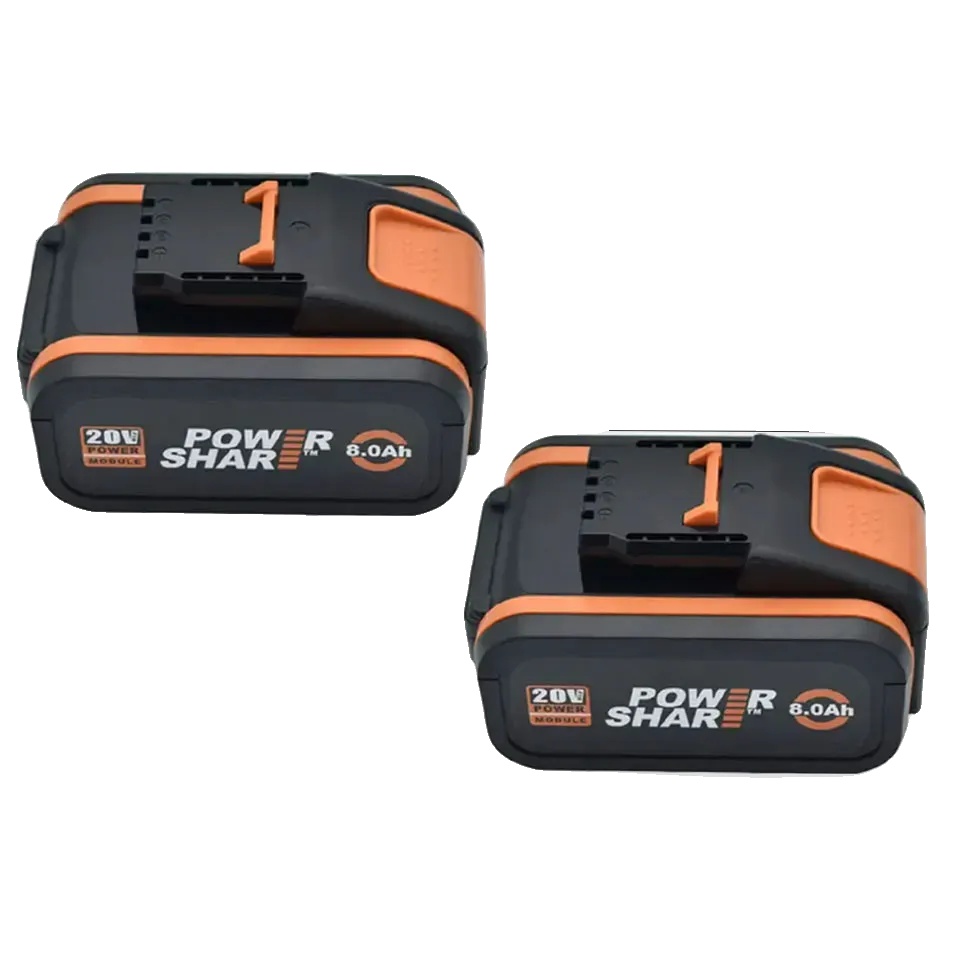 Hochleistungsakku, Kompatibel Mit Elektrowerkzeugen, 8000 Mah, 20 V 8,0 Ah X 2