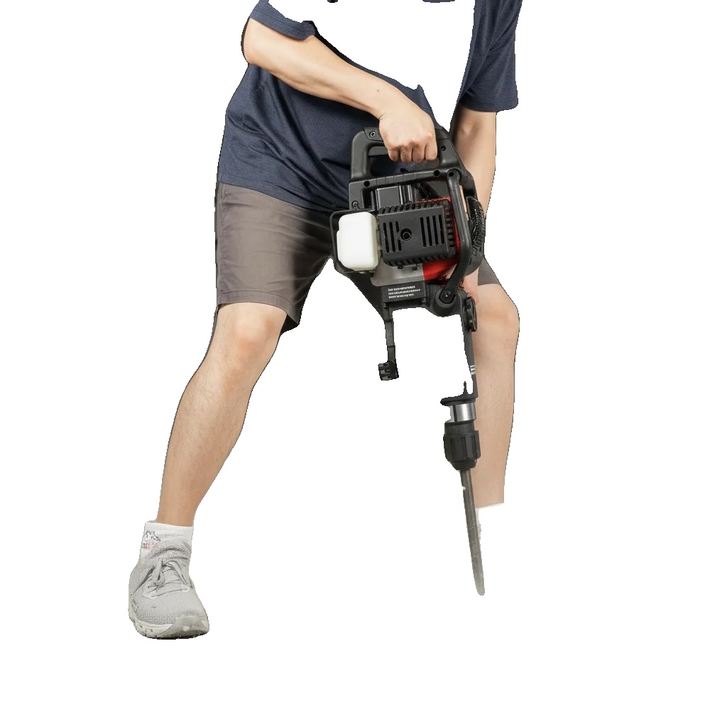 Abbruchhammerbohrer, 1000 W Leistung, 40 Mm Bohrdurchmesser, 3200 Schläge/min, 10,5 Kg Gewicht, 0,9 L Kraftstofftank