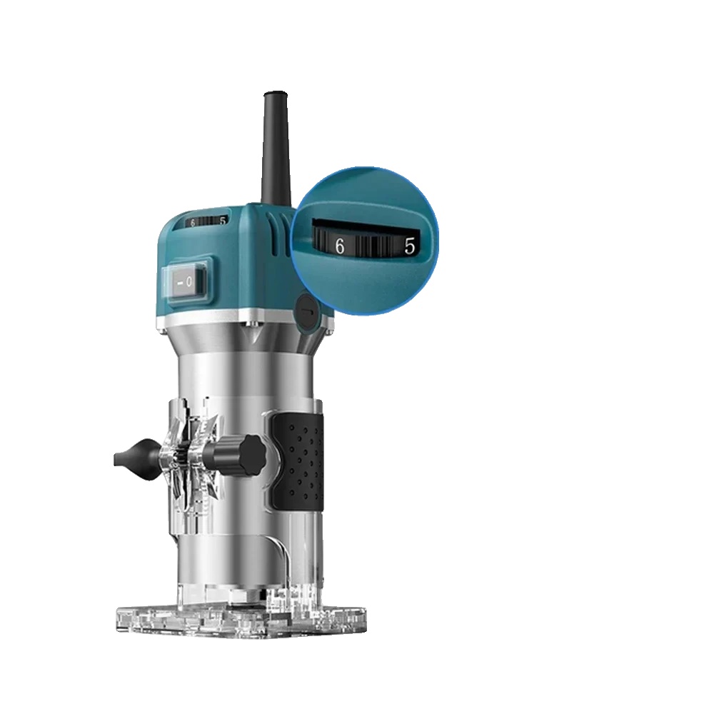 Router, 800 W Leistung, 6 Einstellbare Geschwindigkeiten, Standardpaket