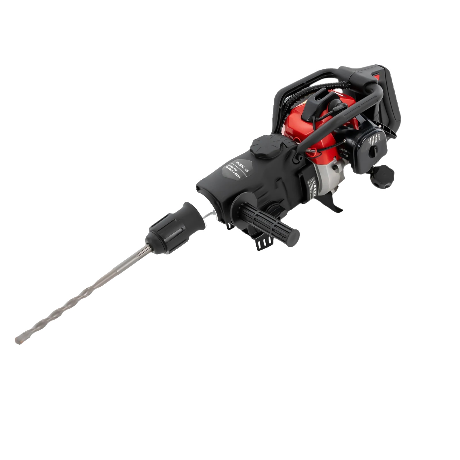 Abbruchhammer, Leistungsstarker 1000-w-motor, Hohe Schlagenergie 30 J, Rot