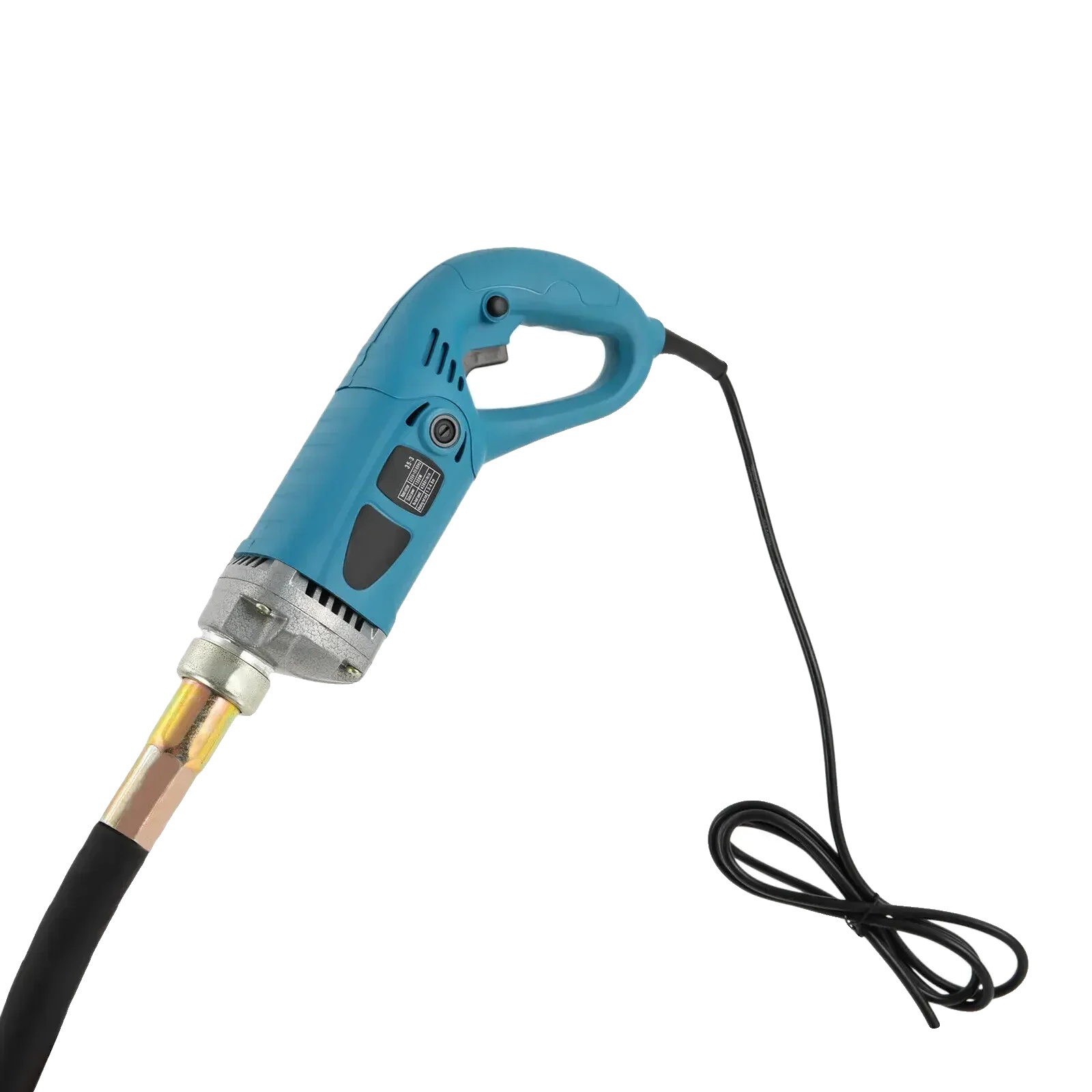 Betonrüttler, Tragbare Ausführung, 1300 W Leistung, Blau