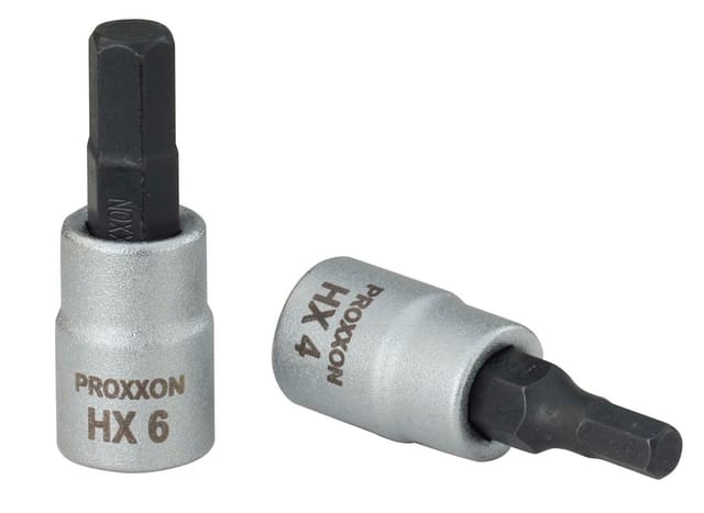 1/4' Innensechskant-Einsatz, hx 5 mm, 33mm lang - 23747 - Proxxon