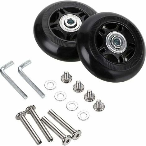 Gummilager-reparaturset Für Ersatz-kofferrollen 80 Mm X 24 Mm (2er-pack)