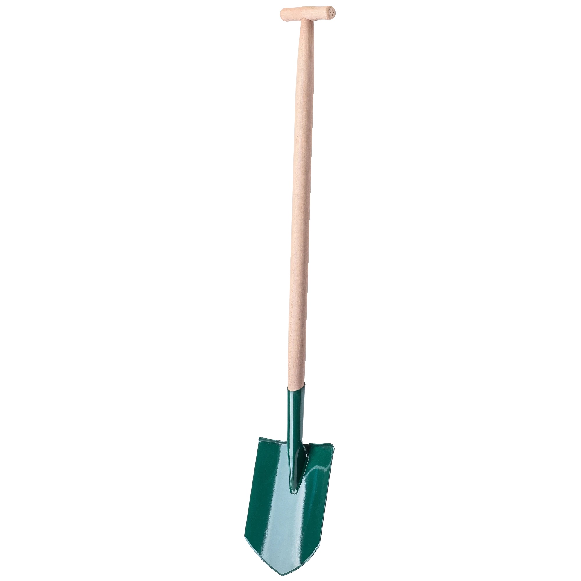 Gartenspaten, Robustes Metallblatt, Holzgriff, 116 Cm Lang, Vielseitig Einsetzbar, Ideal Zum Graben