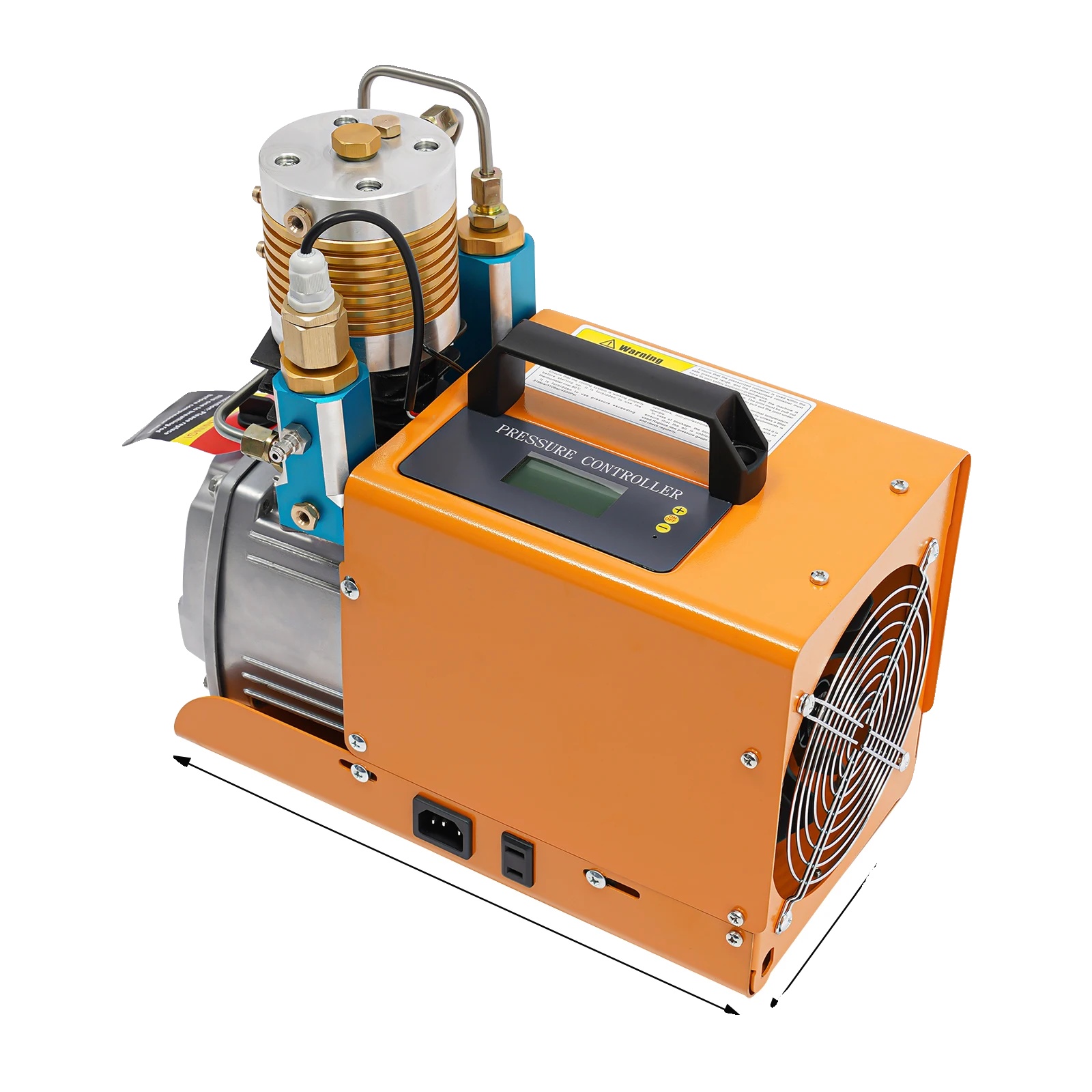 Luftkompressor, Einstellbarer Druck, Schnellaufblasfunktion, Luftpumpe, Eu