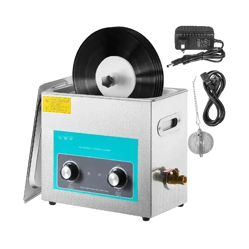 Ultraschallreiniger, 6 L Fassungsvermögen, 40 Khz Frequenz, 180 W Leistung, 300 W Heizleistung, Temperaturbereich 20–80 °c