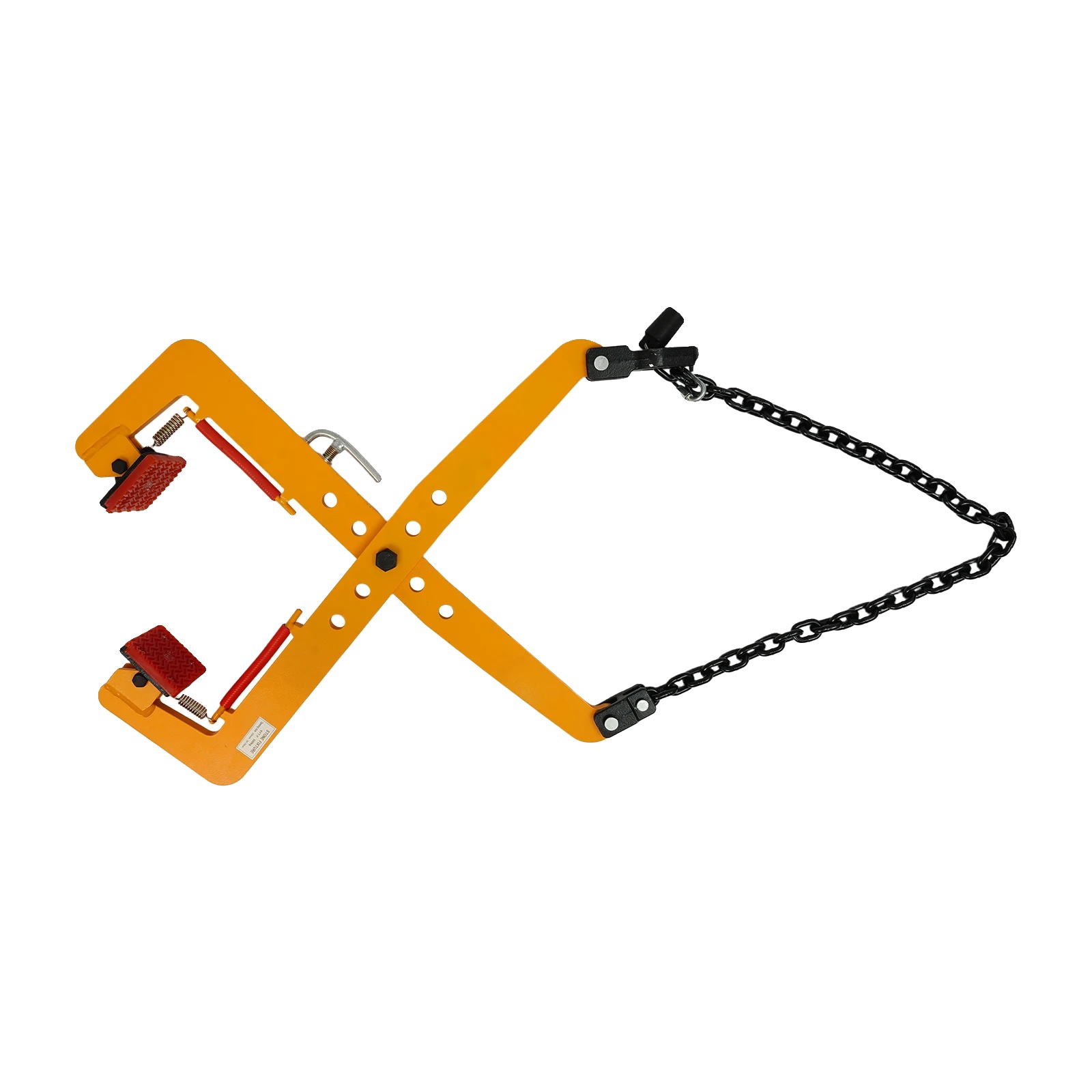 Hebeklemme, Maximale Zugkraft 500 Kg, Maulöffnung 33–70 Cm, Material: Legierter Stahl, Bruttogewicht 16,55 Kg, Verpackungsgröße 77 X 30 X 20 Cm