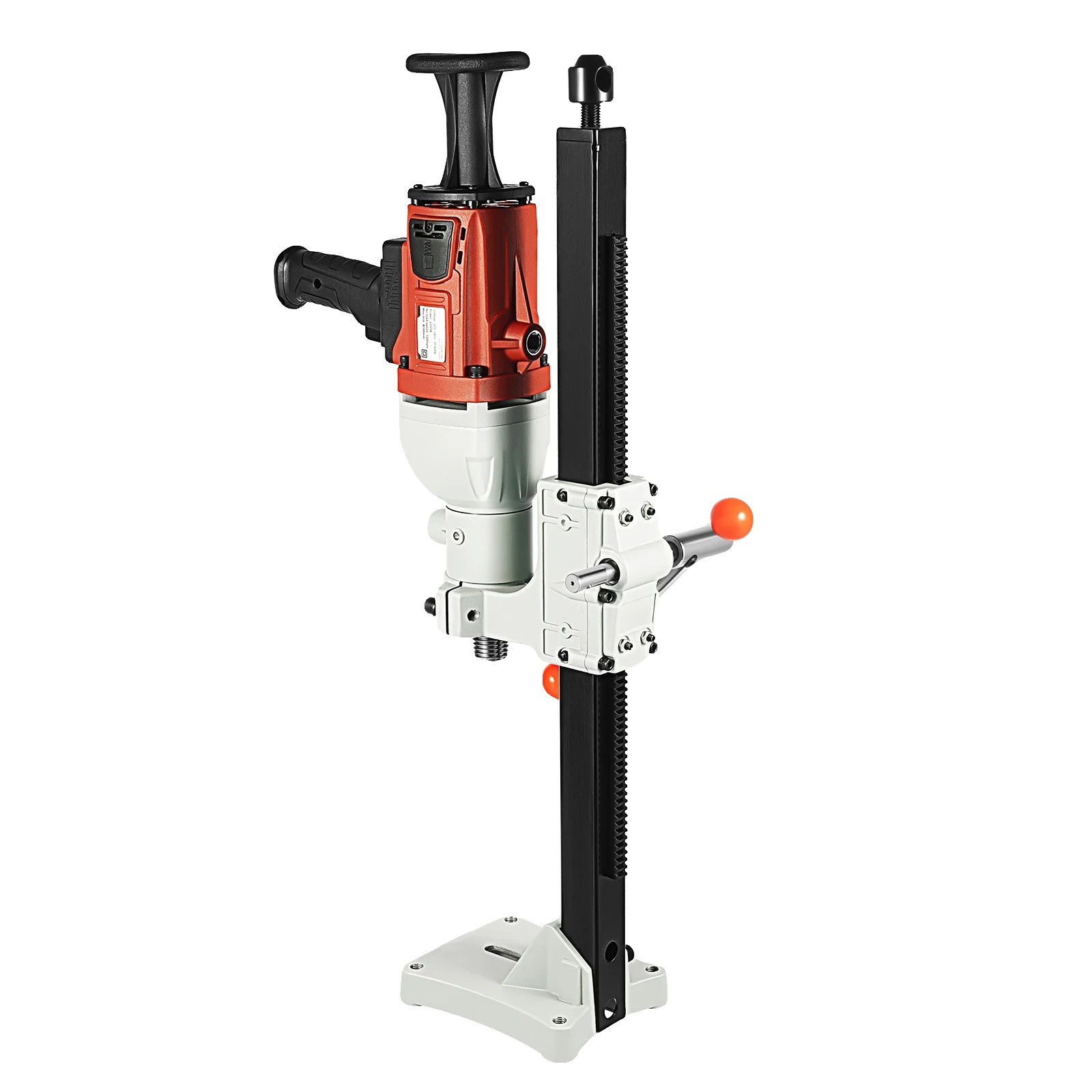Betonbohrmaschine, 2200 W Leistung, Verstellbarer Ständer, Rot