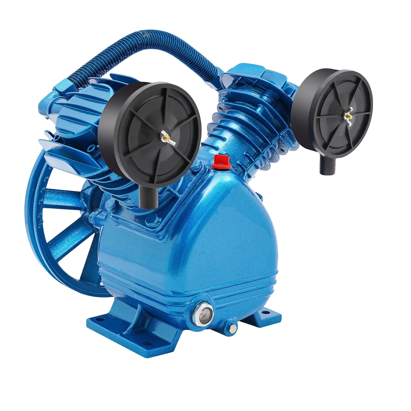 Luftkompressor, 3 Ps, 250 L/min Abluftleistung, Blau