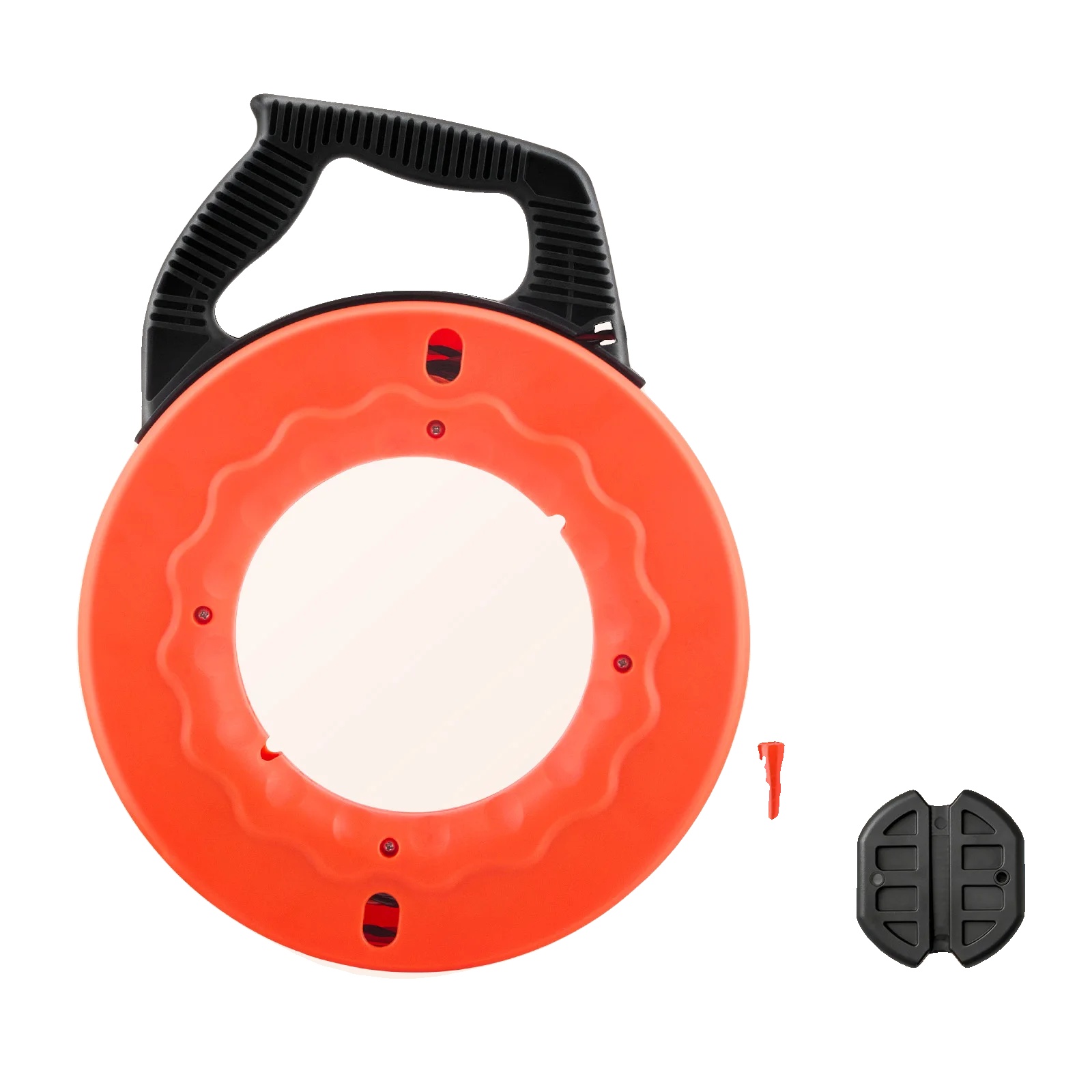 Kabelzug, 30 M Länge, Ergonomischer Griff, Orange/schwarz