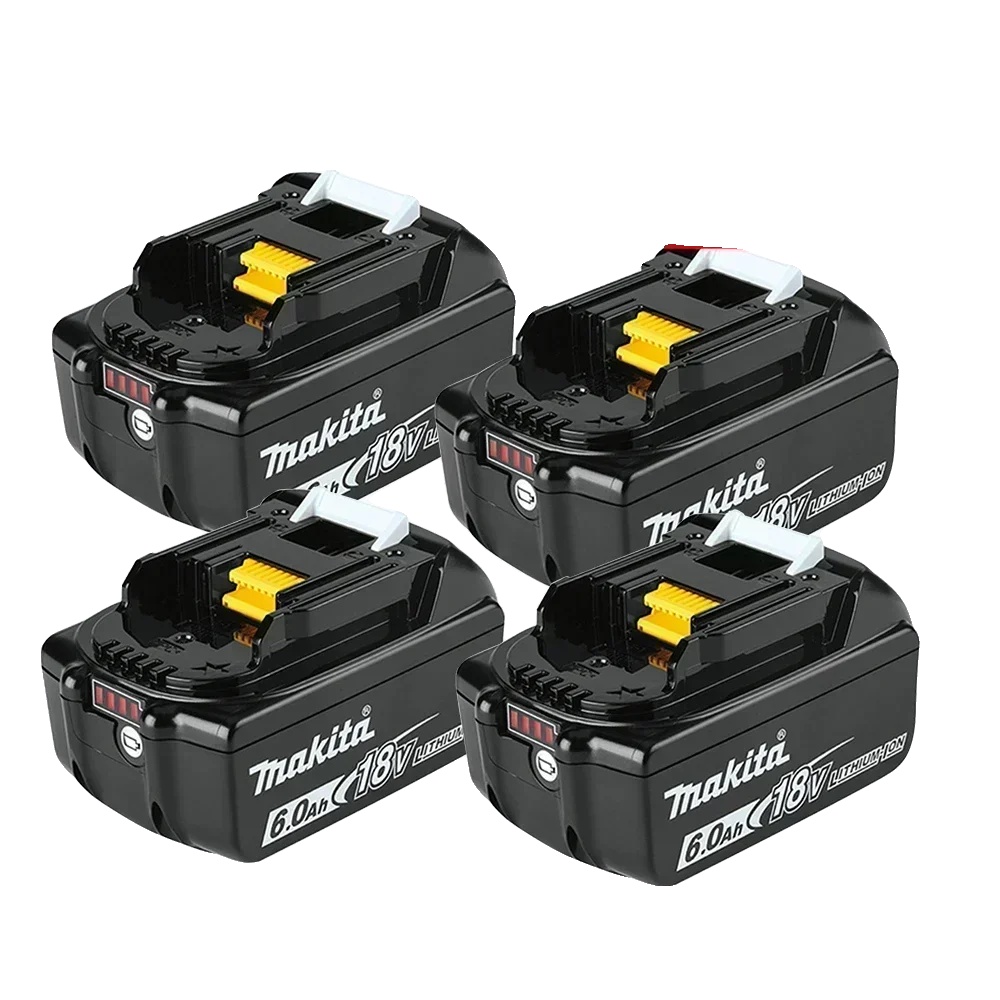 Lithium-ionen-akku, 6000 Mah Kapazität, Kompatibel Mit 18-v-elektrowerkzeugen, Yzmt 6ax4, 18v-b