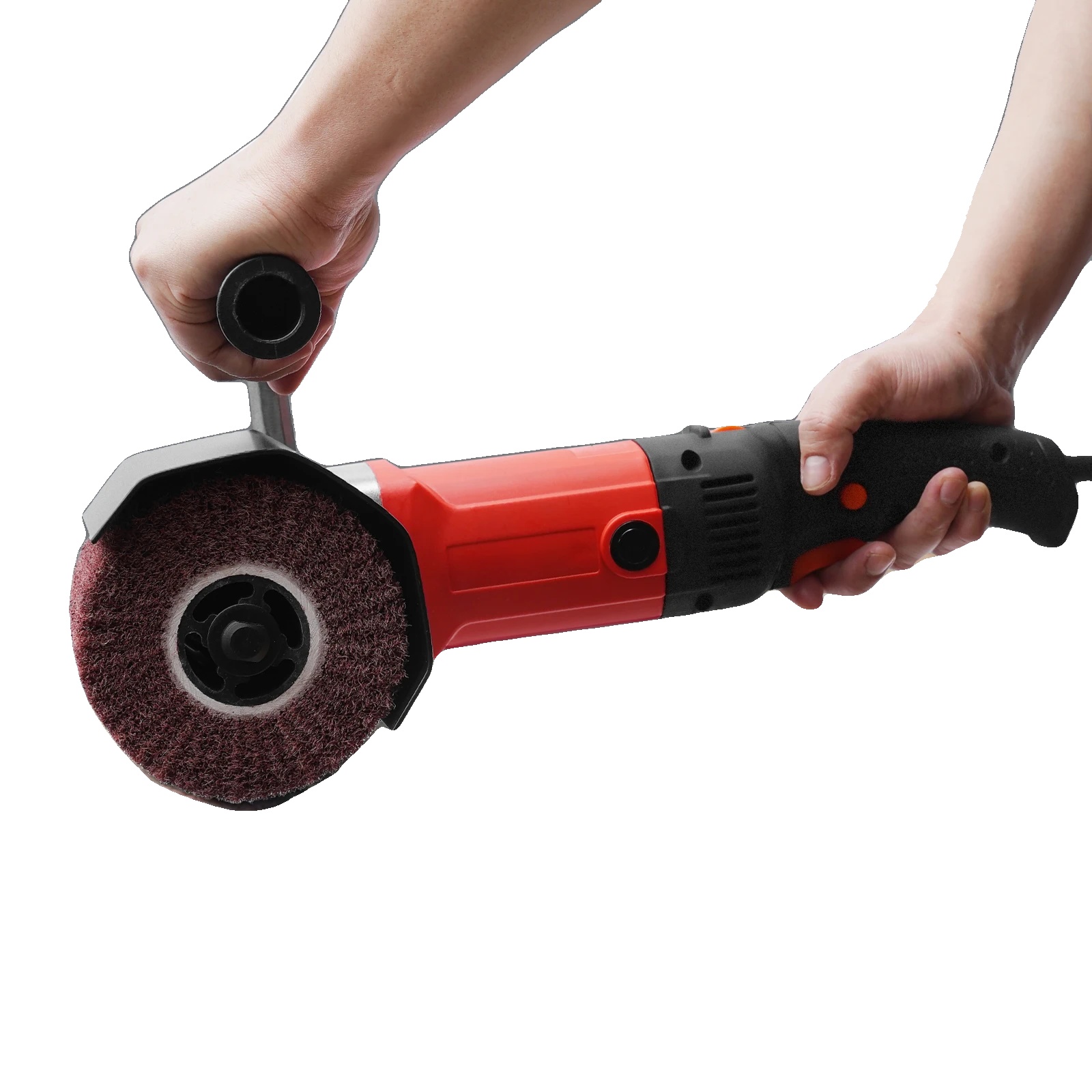 Poliermaschine, 1400 W, 230 V, Drehzahlregelung, Ergonomischer Griff, Zweistufige Drehzahlreduzierung