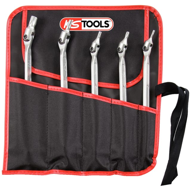 Ks Tools Torx-Doppel-Gelenkschlüssel-Satz, 5-tlg