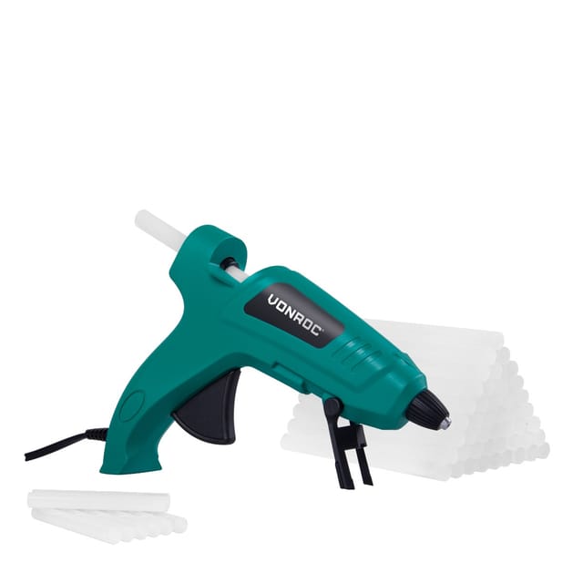 Klebepistole - ⌀ 11,2mm - 70W - Anti-Tropf-Funktion - inkl. 56 Klebstoffpatronen