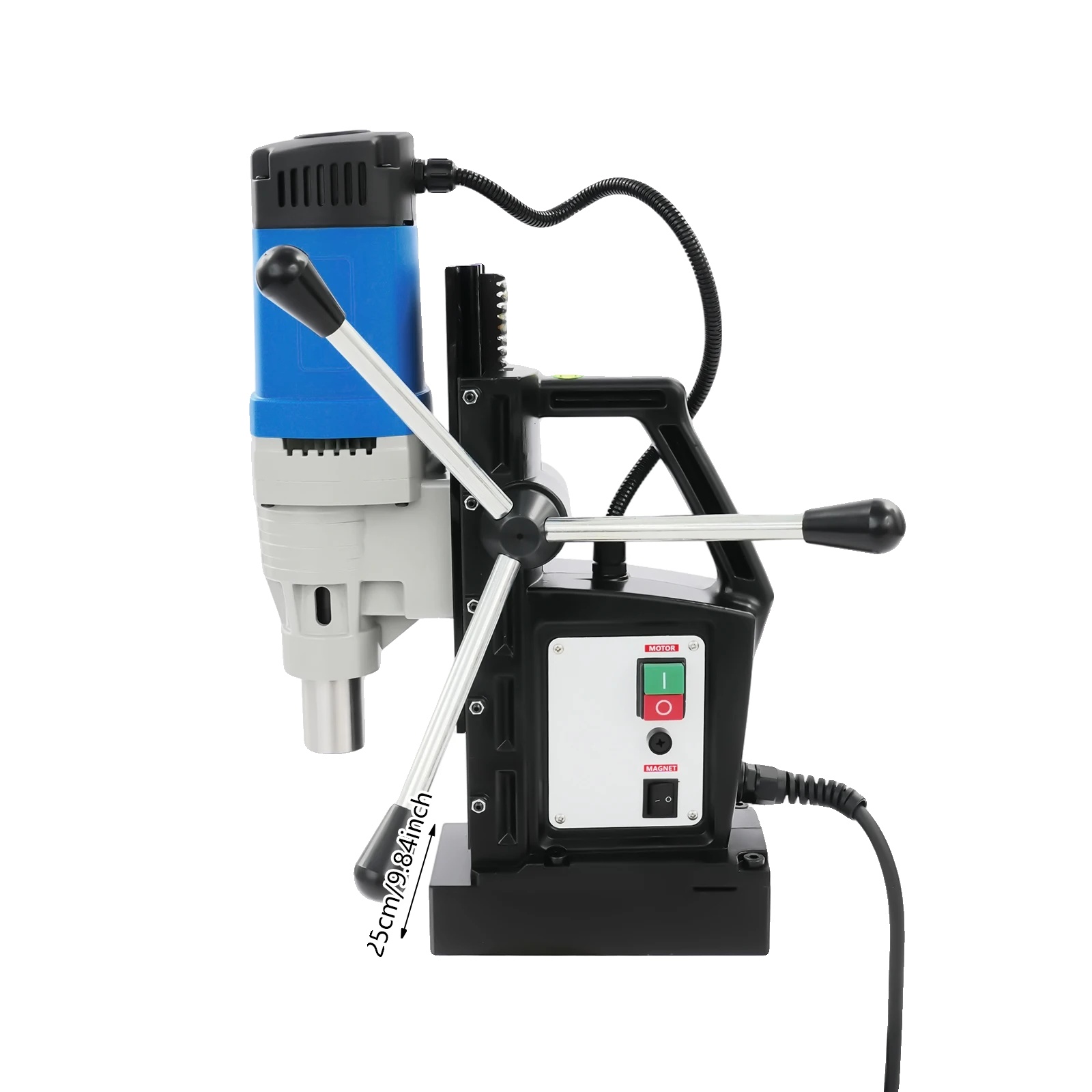 Magnetbohrmaschine, 1680 W Leistung, 13800 N Maximale Kraft, Blau, Eu