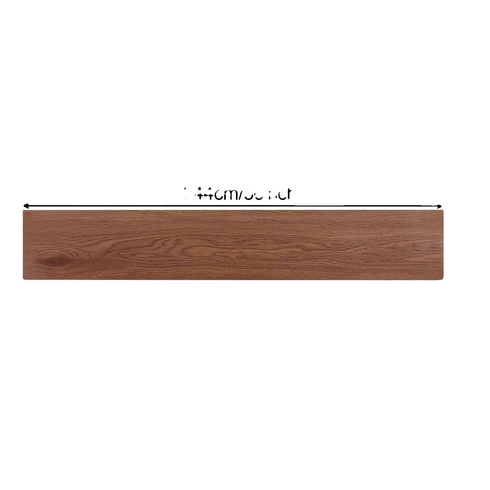Selbstklebender Vinylboden Mit Holzmaserung, Braun
