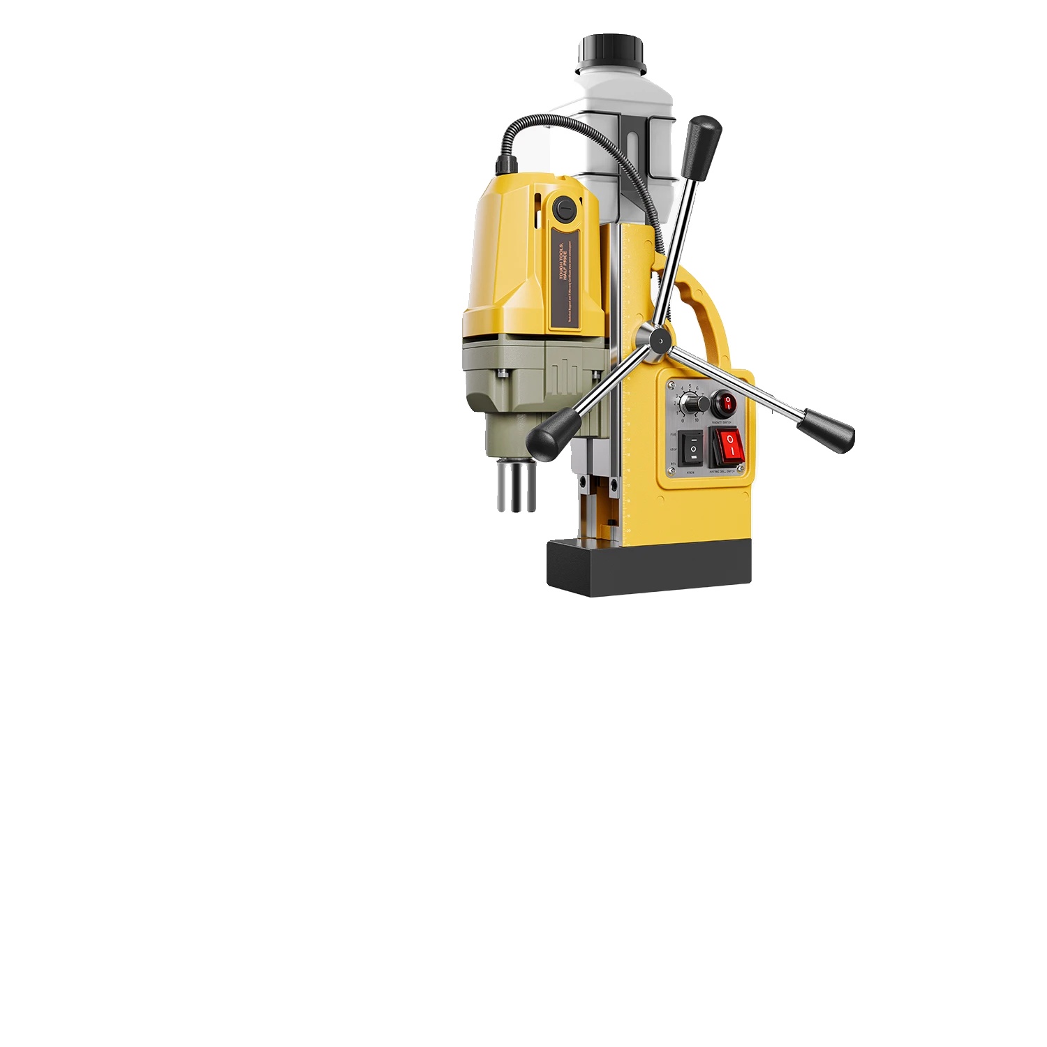 Magnetbohrmaschine, Leistungsstarker Motor, Einstellbare Drehzahl, 1400 W, 50 Mm
