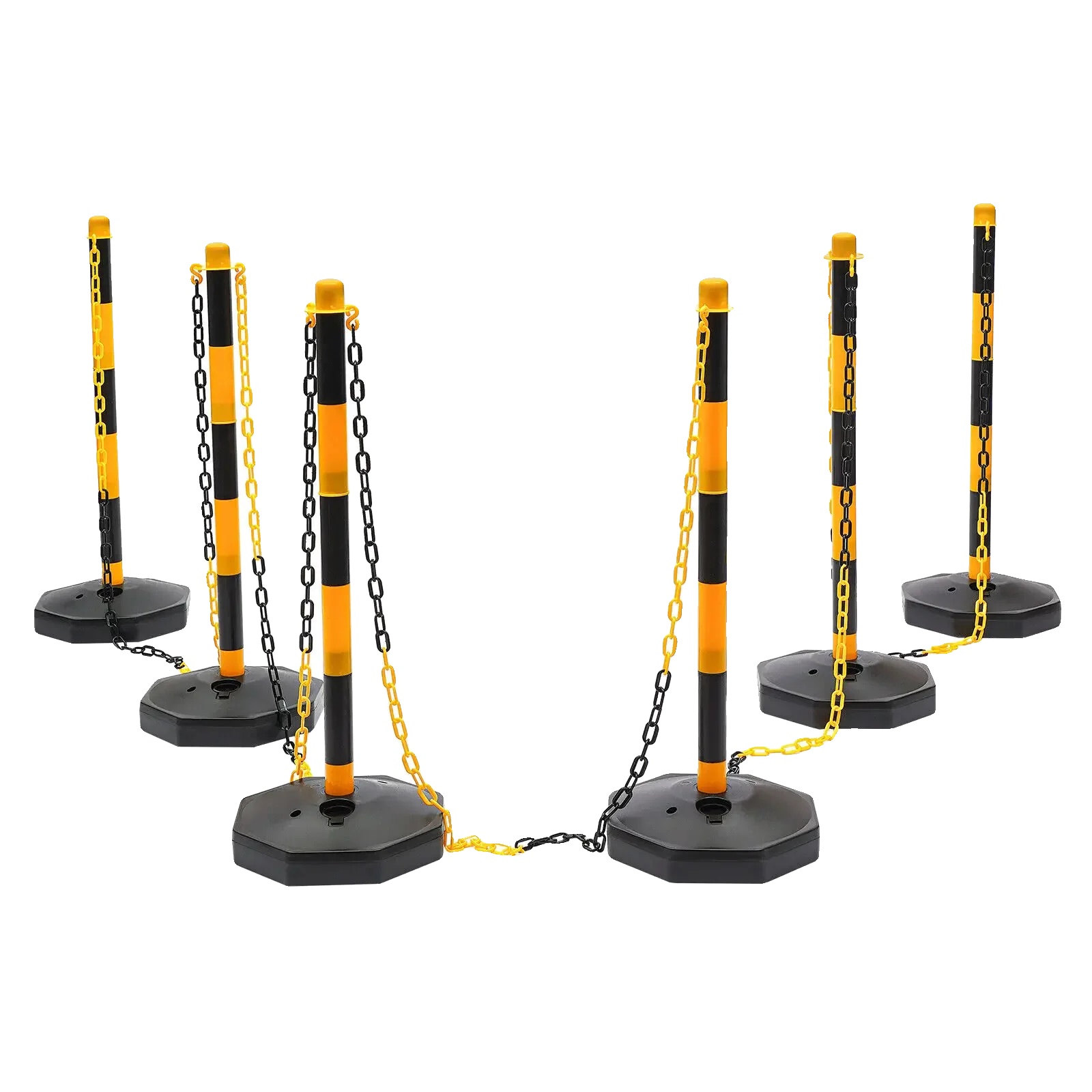 Robuste Und Tragbare Verkehrskegel, Wetterbeständiges Design, Gelb