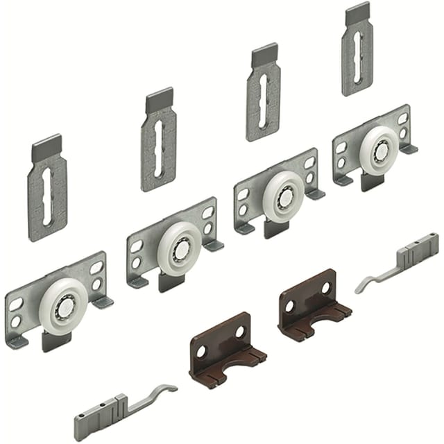 Hettich - Slide Line 56 Komplett-Set 2-türig
