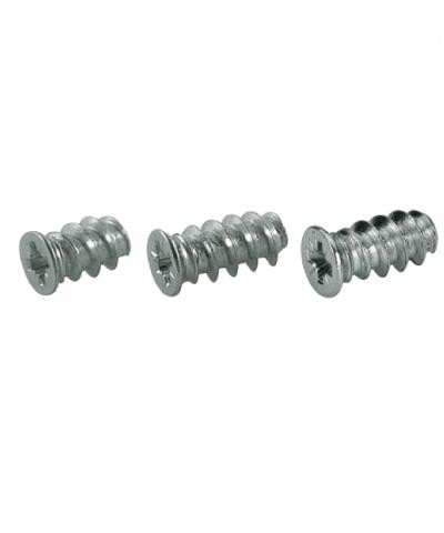 Euro-Befestigungsschraube Ø 6.3x15 mm HETTICH - Flacher Senkkopf - PZ-Aufnahme - Verzinkter Stahl - 73889