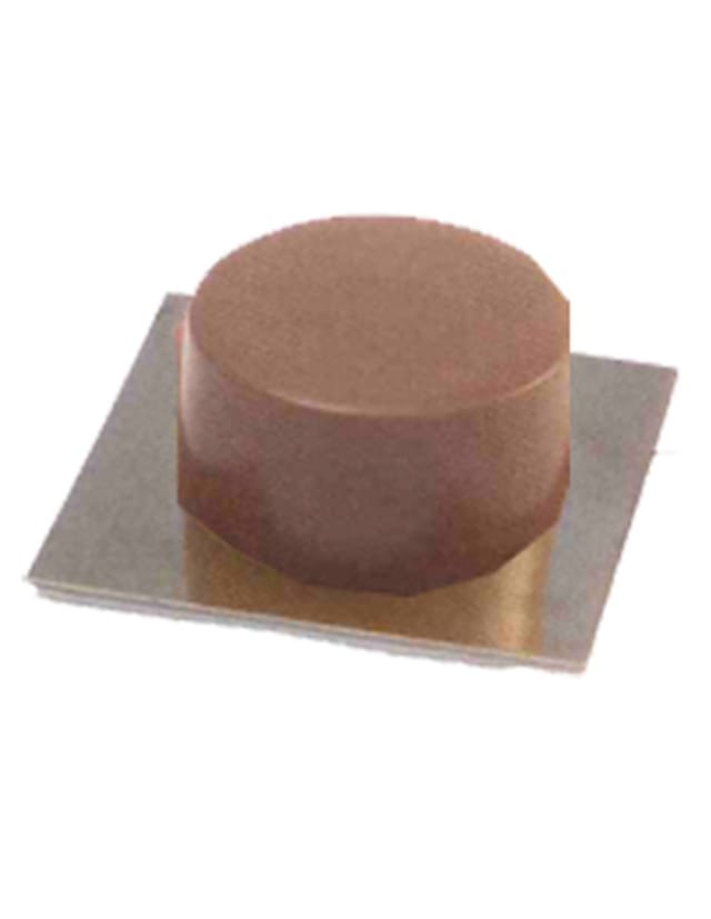 Mibricotienda - Braun/Chrom selbstklebender Türstopper A438