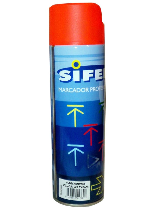 Professional Marker 500 ml Trocken/Nass Orange - Sifer