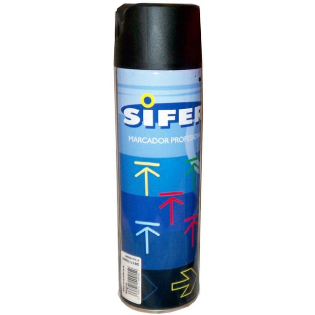 Professional Marker 500 ml Trocken/Nass Schwarz - Sifer