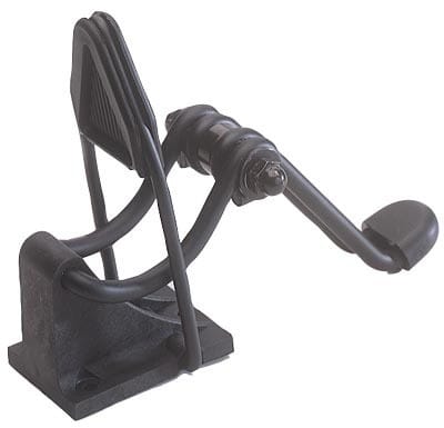 Verschlussblock + Gegenplatte Monin Verlängerter Arm - Schwarz - 9200-9201-152140