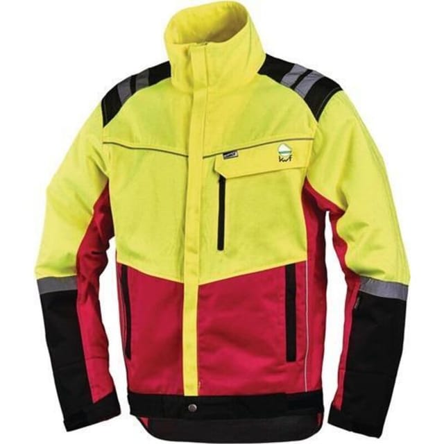 Leipold+dohle Gmbh - leipold+döhle Forstschutzjacke Komfort Größe neongelb/rot m - xxl, Größe: l