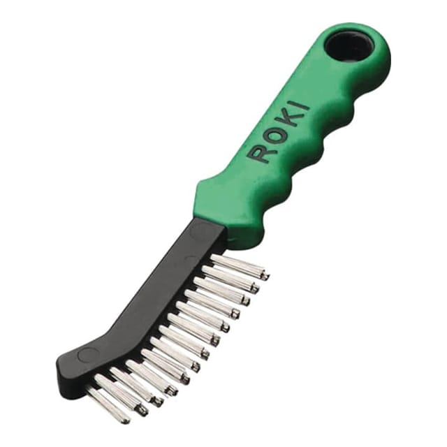 Drahtbürste roki® Länge 225 mm 0,35 mm va 2-reihig