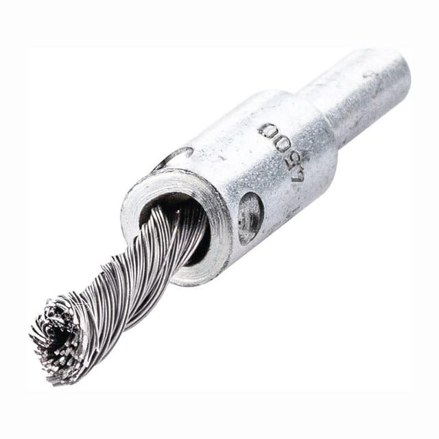 Lessmann ® - lessmann 451278 Pinselbürste ø 10 mm Schaft 6 mm Drahtstärke 0,35 mm Stahl 4500