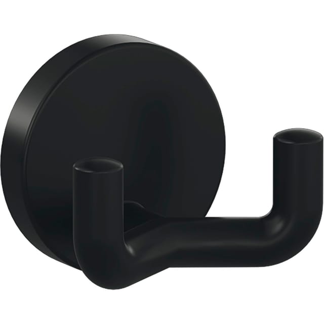 Hewi Doppel-Wandhaken Serie 477 schwarz matt 47790B02590