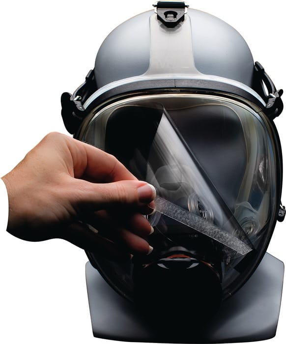 Visierschutzfolie PAF-1018 Anti-Kratz-Folie 10 St./Packung