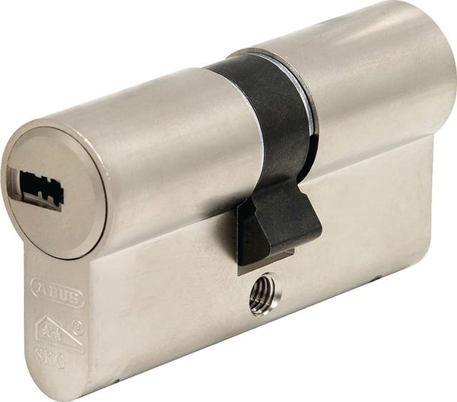 Profildoppelzylinder EC660NP 45/50mm NuG beids.Anz.Schlü.3 versch.-schl. - 70117 - Abus