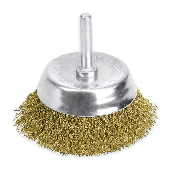Gewellte Topfbürste mit Stiel 75mm Dogher 823-075