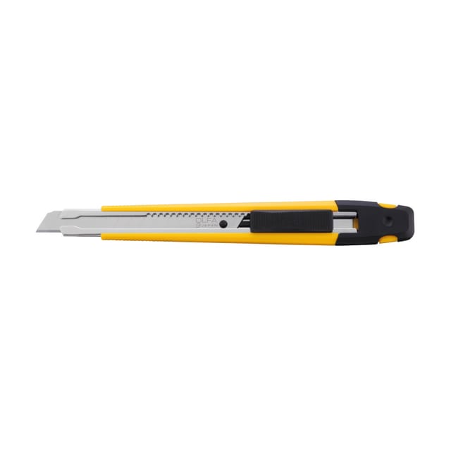 Olfa Cutter standard a-1 / 9 mm abbrechbare Klinge / Rechts- und Linkshänder