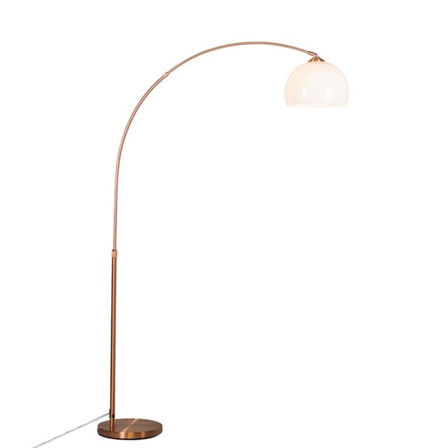 Moderne Smart Arc Lampe Kupfer inkl. A60 Wifi - Arc Basic