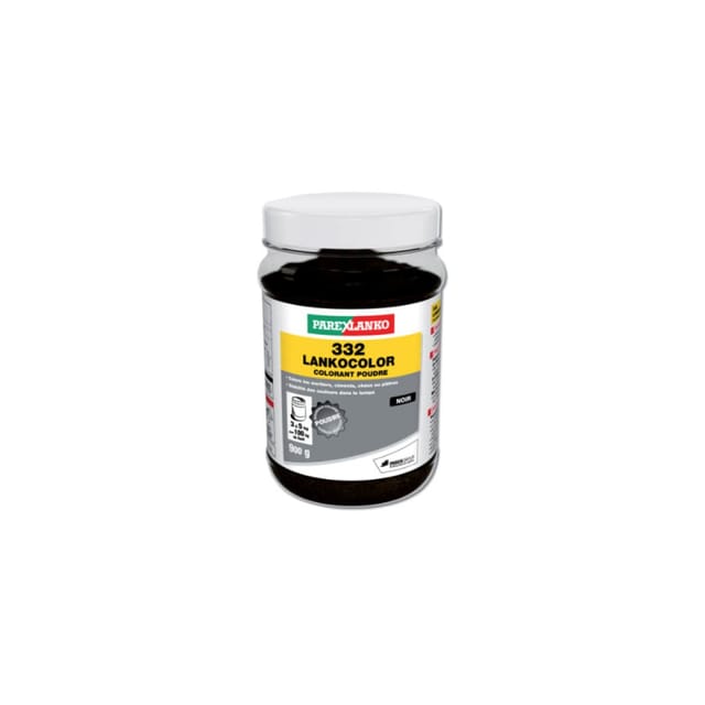 Farbpulver 332 LANKOCOLOR PAREXLANKO - Mörtel, Zement, Gips - schwarz - 900 g