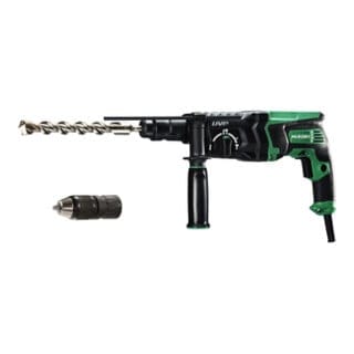 Hikoki(hitachi) - 850W 28mm sds+ 3.0J 3-Mode uvp Meißelbohrer mit automatischem Bohrfutter, im Koffer - DH28PMY2WSZ