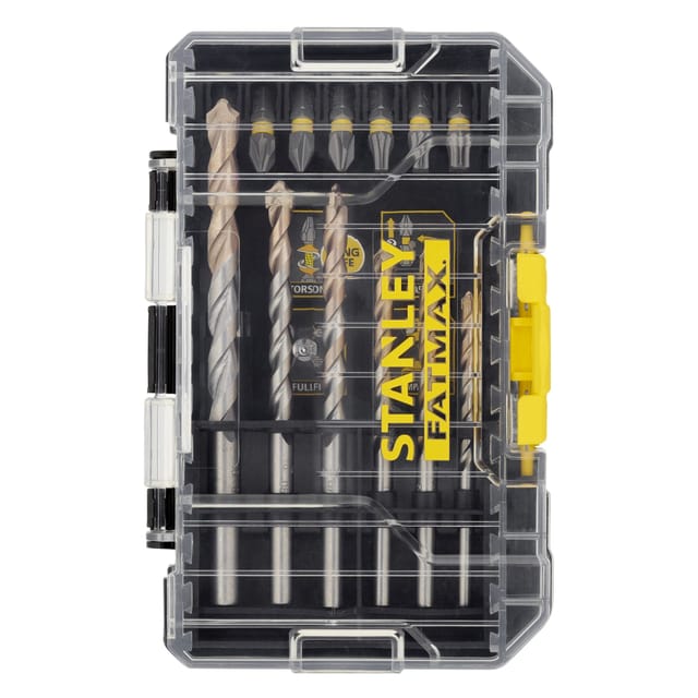 Zubehör - Bohrer-Bit-Set 19-teilig STA88552-XJ - Stanley