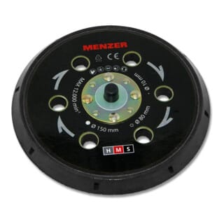Multi-Loch-Schleifteller 150 mm Soft für den ets 150 5.0 und 2.5 - Menzer