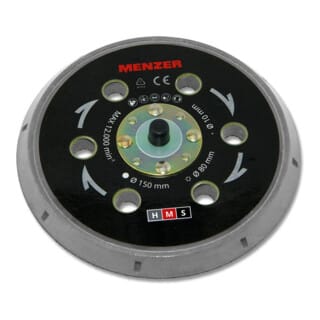 Multi-Loch-Schleifteller 150 mm Hard für den ets 150 5.0 und 2.5 - Menzer