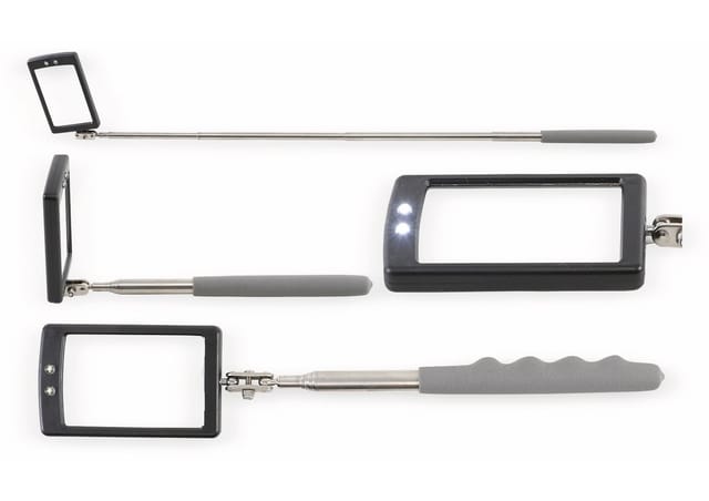LED-Teleskop-Inspektionsspiegel 290 - 876 mm