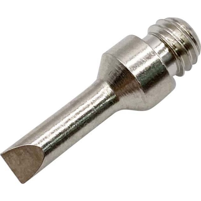 Toolcraft - T02 Lötspitze Meißelform Spitzen-Größe 7 mm Spitzen-Länge 22 mm Inhalt 1 St.