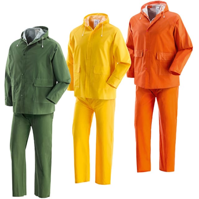 Neri Pluvio PVC-Regenanzug - XL - Gelb