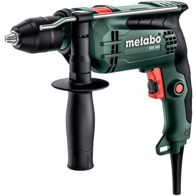 Metabo - Schlagbohrmaschine sbe 650, incl. Zubehör, Karton
