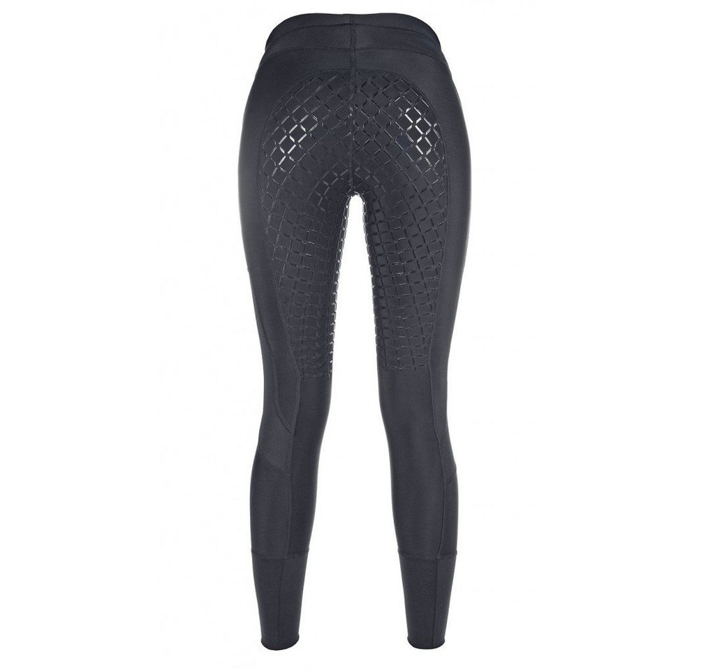 44/46 Frau, Schwarz 9100: Damen-reitleggings Mit Vollem Griff Aus Silikon Bild 2
