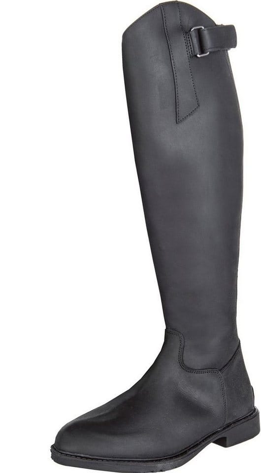 44, Schwarz: Erwachsene Fettlederstiefel Mit Plüschfutter Einheitsgröße Modell Flex Country